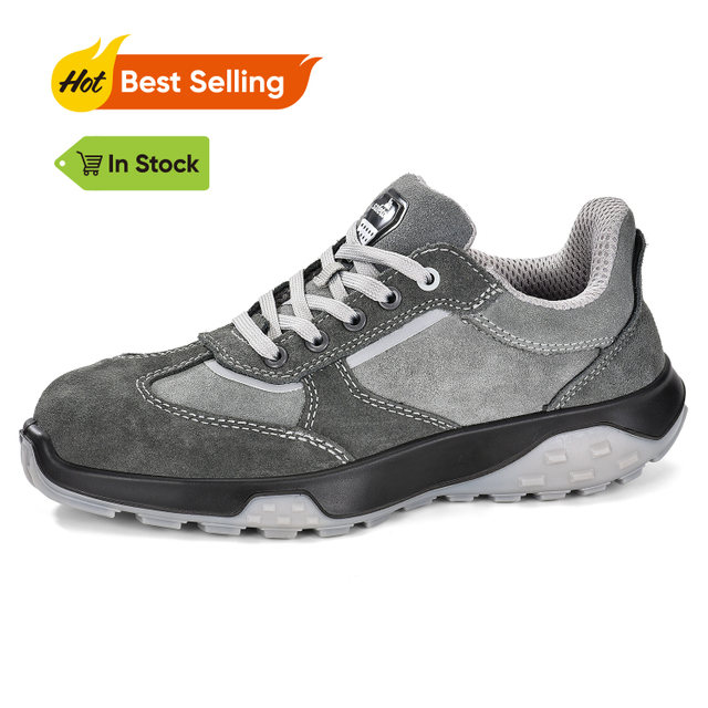 Comfortable Womens Lightweight Composite Toe Work Safety Shoes for Ladies L-7508