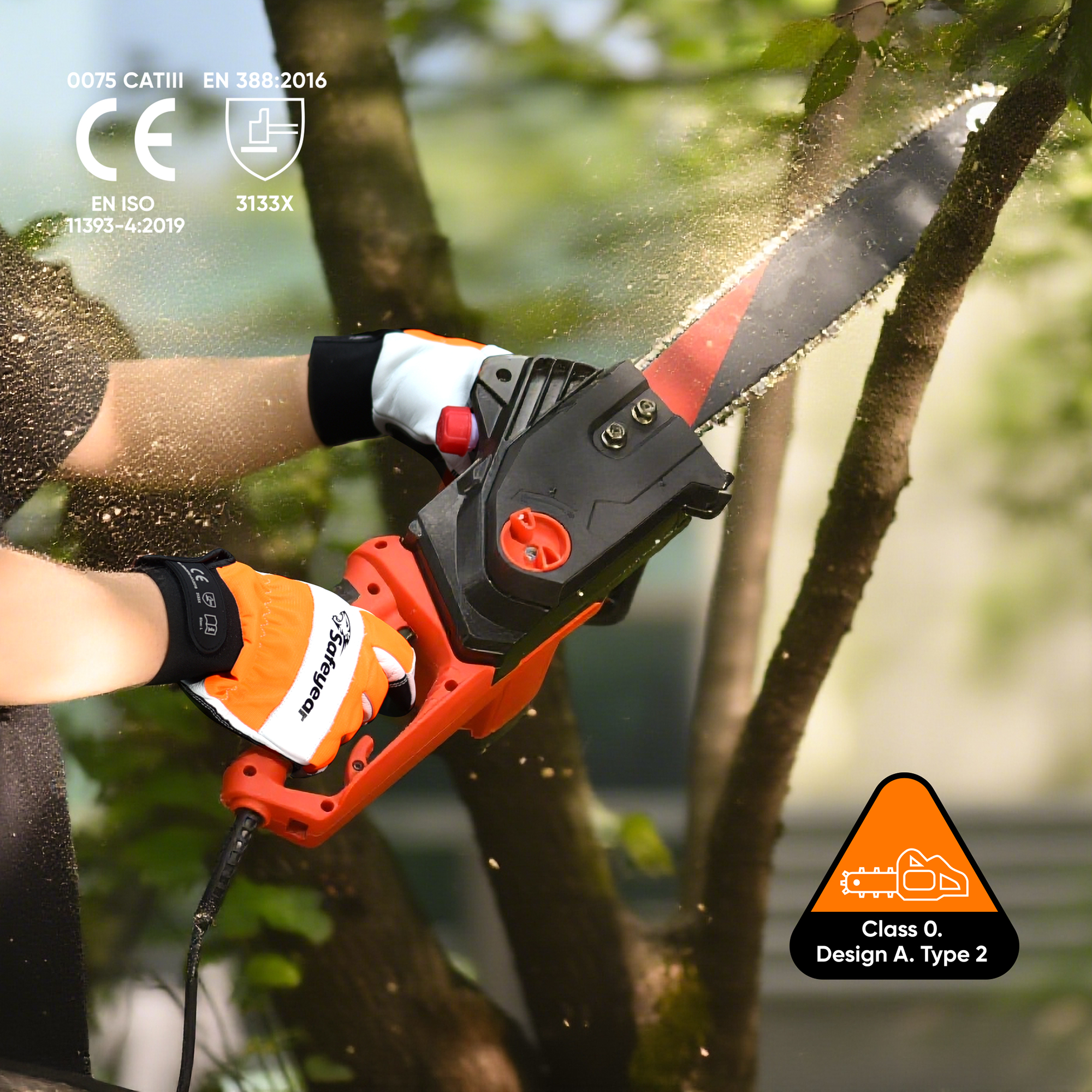Chainsaw Work Gloves 7825