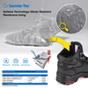 Water Resistant Membrane Lining Heavy Duty Work Boots With Composite Toe M-8565