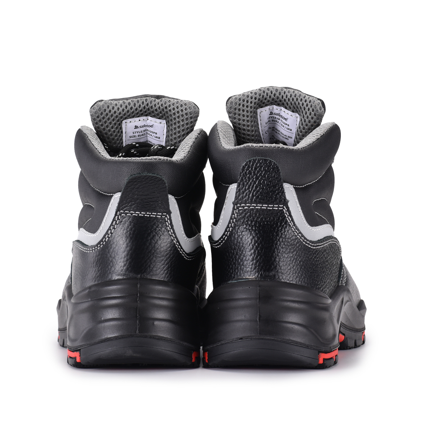 Black Cow Certified Industrial Construction Safety Shoes M-8520PR SiteShield Max