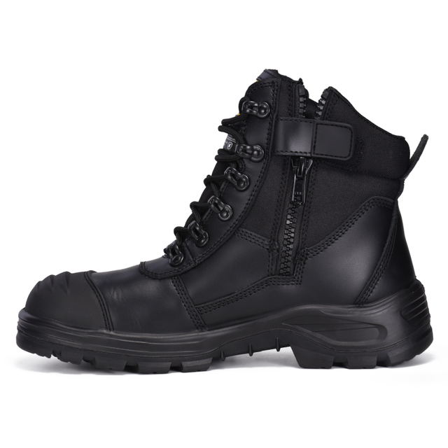 Heavy Duty Work Boots Composite Toe Waterproof Membrane M-8577 Black