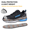 S1P Aluminum Toe & Anti-Slip for Logistics Workers L-7609 Blue