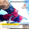 Leather Welding Gloves for MIG/TIG | Heat Protection (EN 407) FL-1023