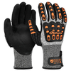 Factory Work Gloves Cut Resistant Mechanical Working Gloves TPR9004 Orange