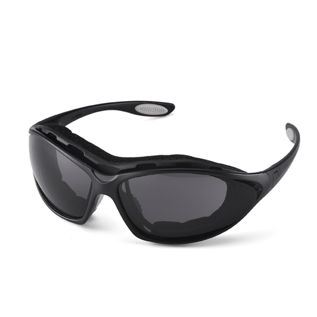 Black Lens Safety Sunglasses SG002 Black