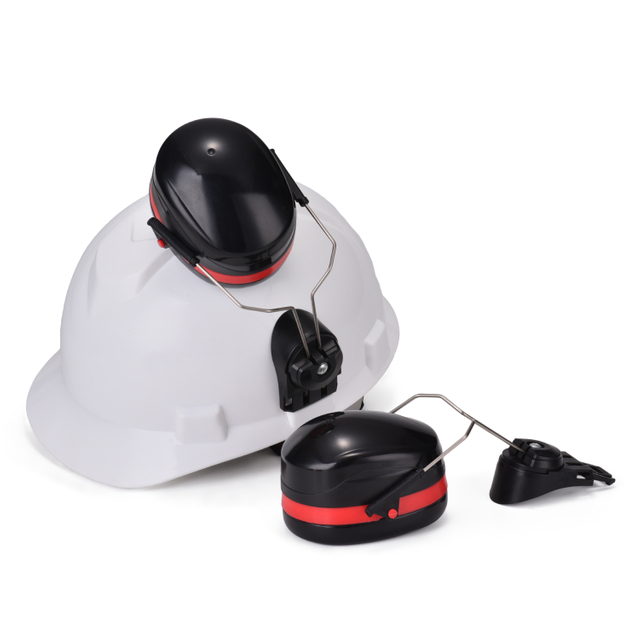 Construction Manufacturing Earmuffs Safety Helmet Abs CE Approved Safety Helmets W-003 White