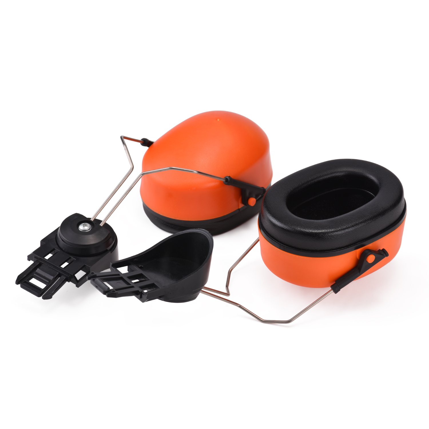  Manufacturing Earmuffs Construction Safety Helmet Abs CE Approved Safety Helmets W-018 Orange