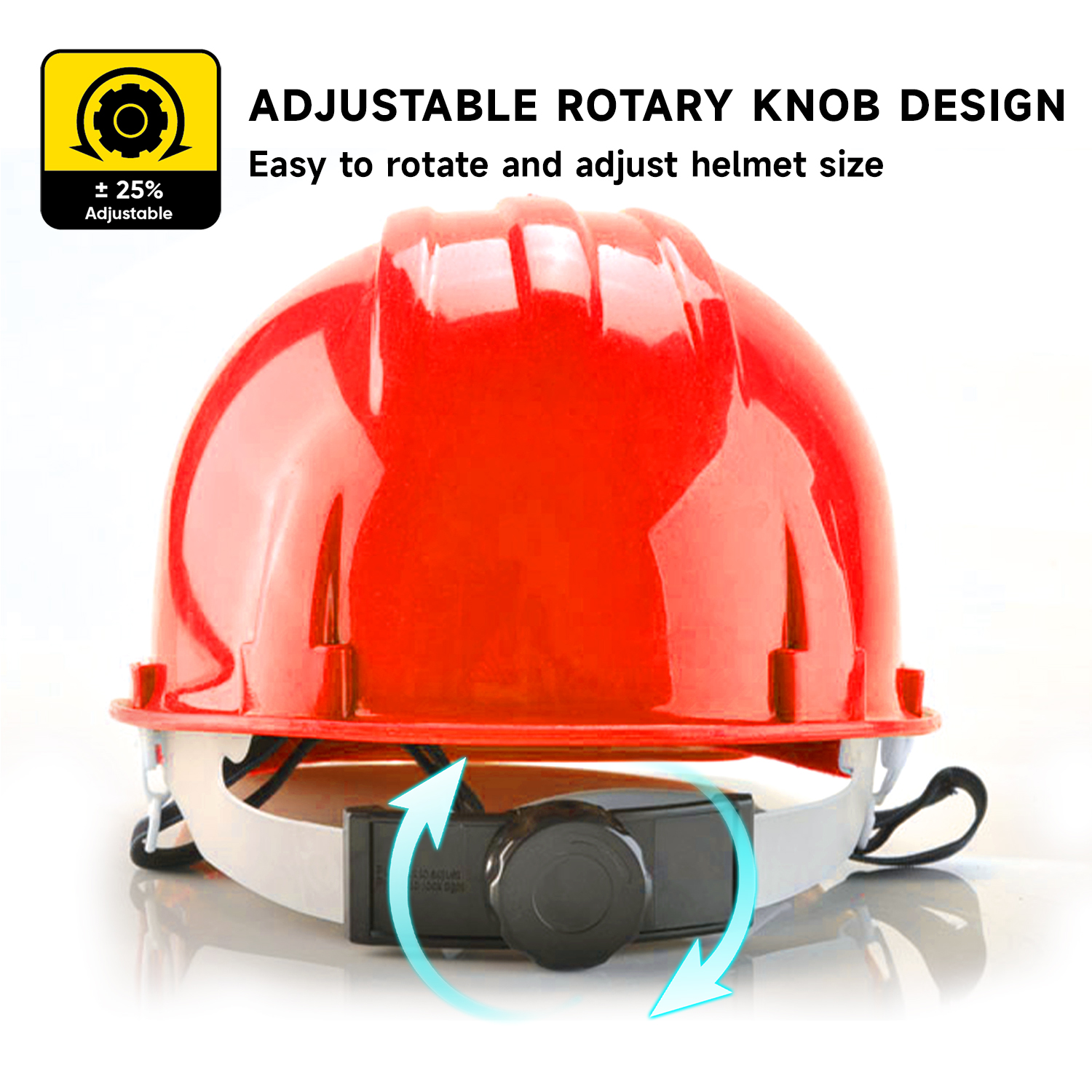 Mining Safety Helmet W-001 Red