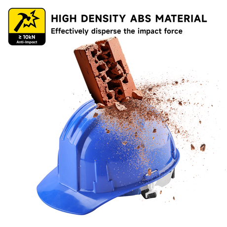 Building & Road Safety Helmet W-001 Blue