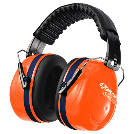Ready Stock ABS Protective Ear Muffs EM-5002 Orange