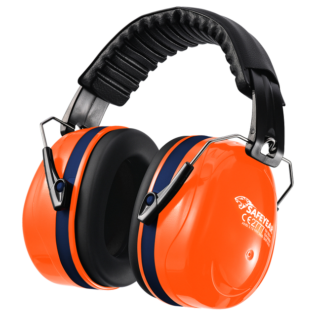 Ready Stock ABS Protective Ear Muffs EM-5002 Orange