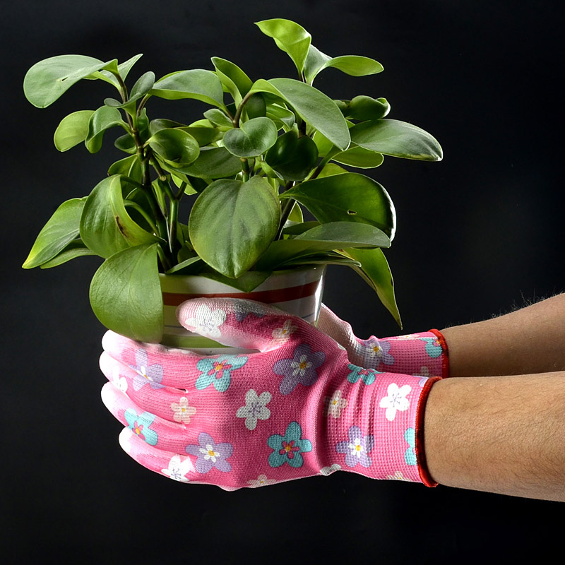 PU Coated Garden Work Gloves FL-PU2001EF2
