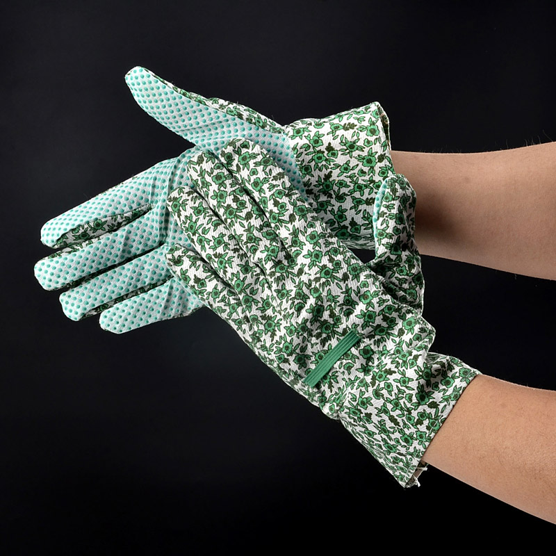 PVC Dotted Garden Work Gloves FL-5533