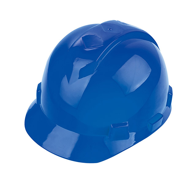 Blue Industrial Safety Helmets W-003