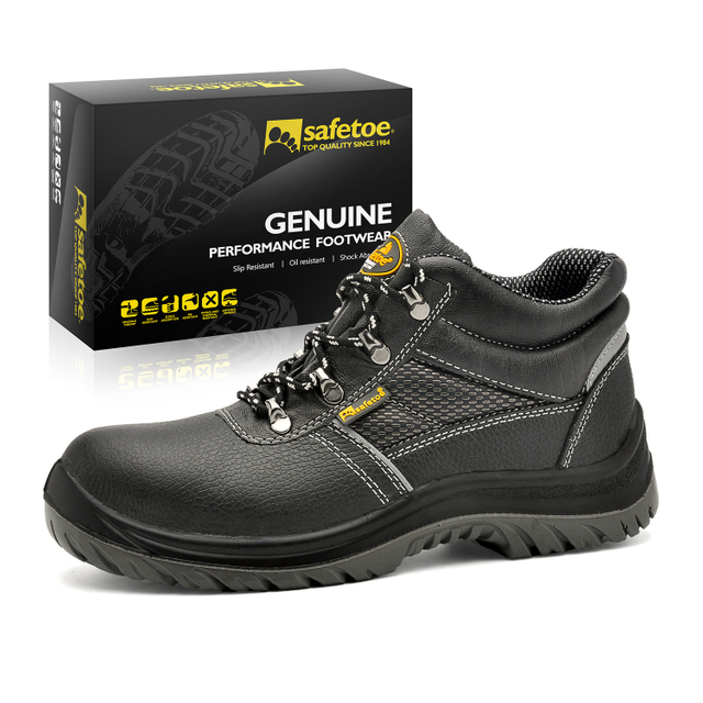 Site Affordable Steel Toe Work Boots