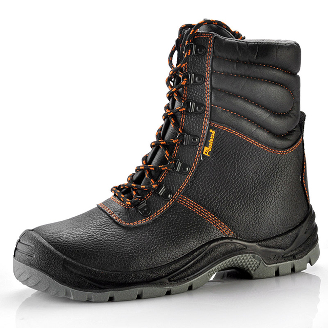 Industrial Leather Safety Boots H-9023