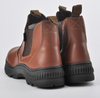 Heat Resistant Dealer Work Boots M-8025 Rubber Brown