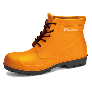 Steel Toe PVC Boots W-6050 Orange