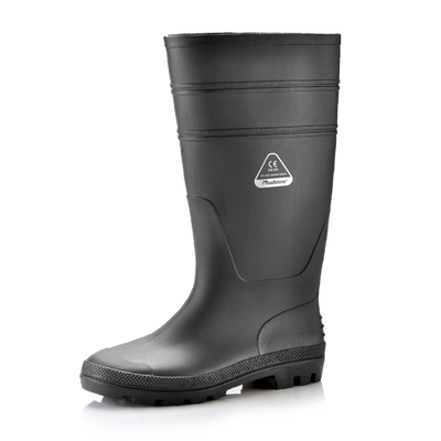 PVC Rain Gum Boots W-6036 Black