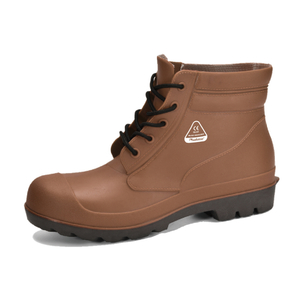 Men's Low Rain Boots W-6050 Brown