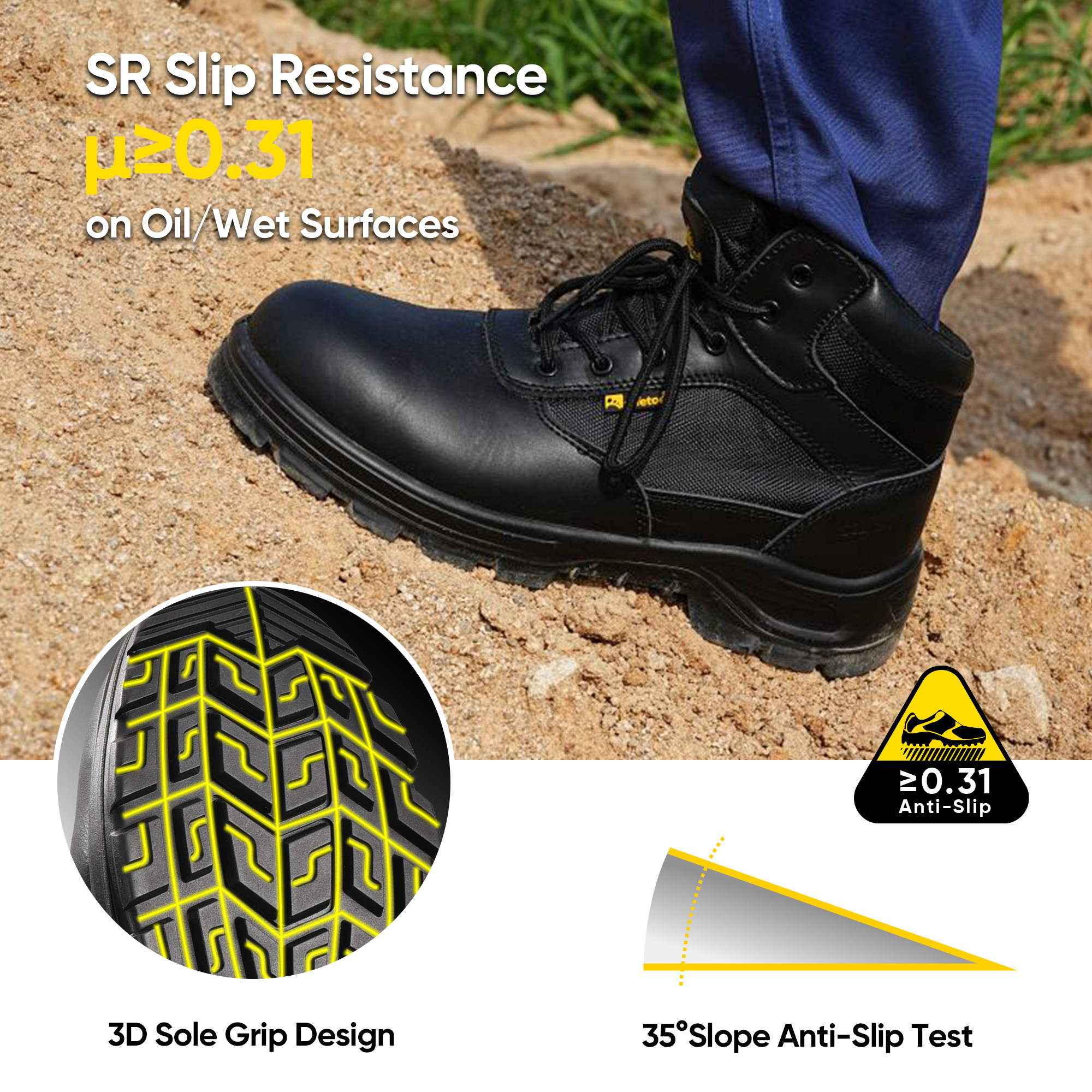 Tactical Design Work Boots M-8515