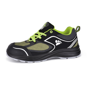 Sports Design Safety Trainers L-7501 Green (Speed)