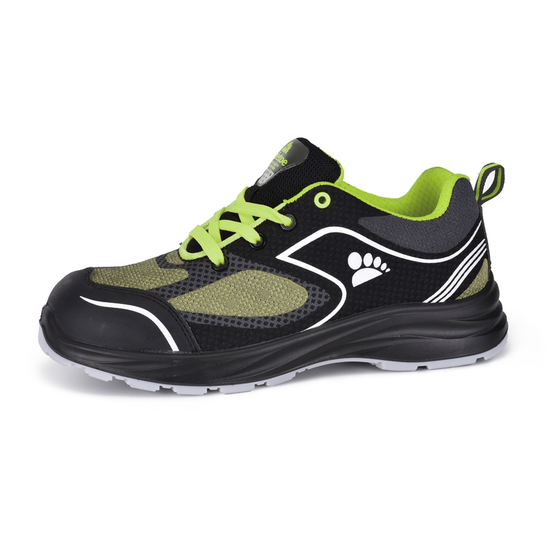 Sports Design Safety Trainers L-7501 Green (Speed)