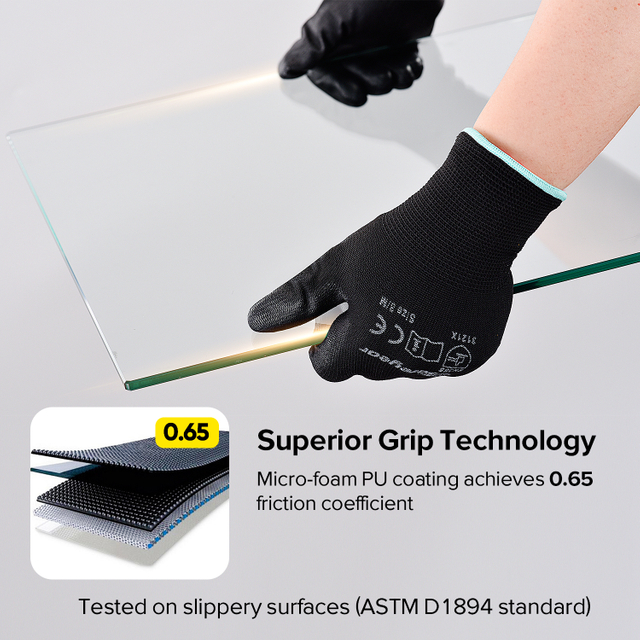 PU Safety Work Gloves PN8003 