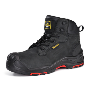 Work Boots Metal Free Oil & Slip Resistant Superior Metal Free Safety Work Boots M-8552 Black