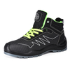 Breathable Light Weight Sports Style Fabric Safety Shoes For Men-M-8576