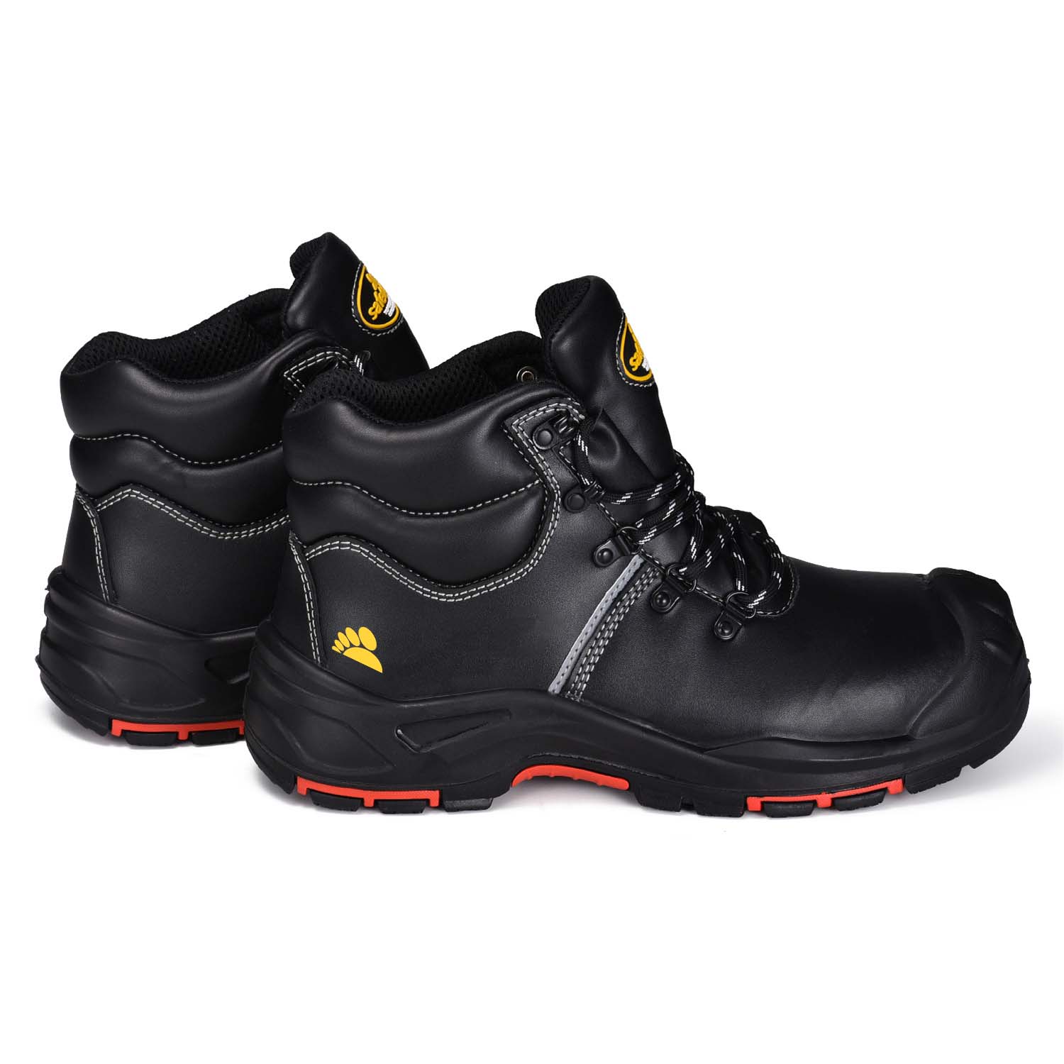 Waterproof PU/Rubber Safety Shoes With Steel Toe M-8575