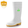 PVC Wellington Rain Boots for Cleaning & Wet Industrial Environments W-6037 White AquaPioneer