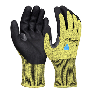 Cut Resistant Safety Work Gloves PD8045 Yellow