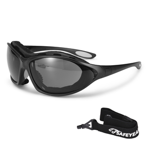 Ultra-Comfort Anti-Fog Safety Glasses with Cushioned Inner Foam | ANSI Z87.1 & EN166 SG002 Black