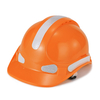 Hi-Vis Vented Safety Helmet with Reflective Strips