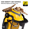 Face Shield Protection Safety Helmets M-5009 Yellow