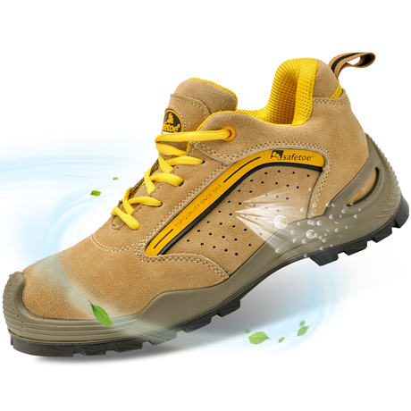 Ready Stock Breathable Summer Safety Shoes L-7296