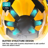 American Style Safety Helmet W-036 Yellow