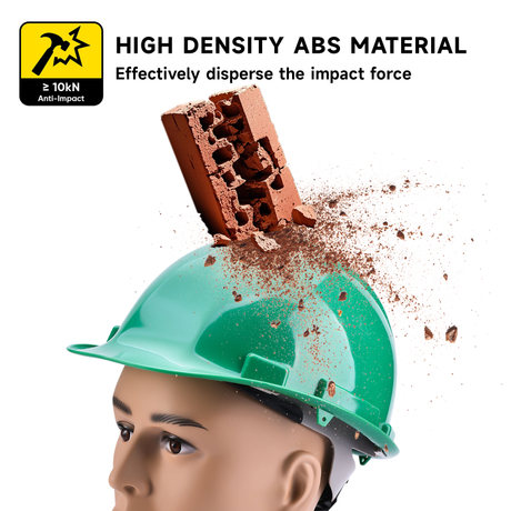 Construction Safety Helmet W-001 Green