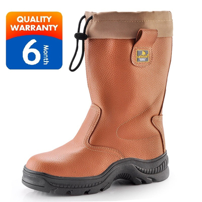 Winter Warm Safety Work Boots H-9426 Brown