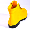 Steel Toe Rain Boots W-6050 Yellow