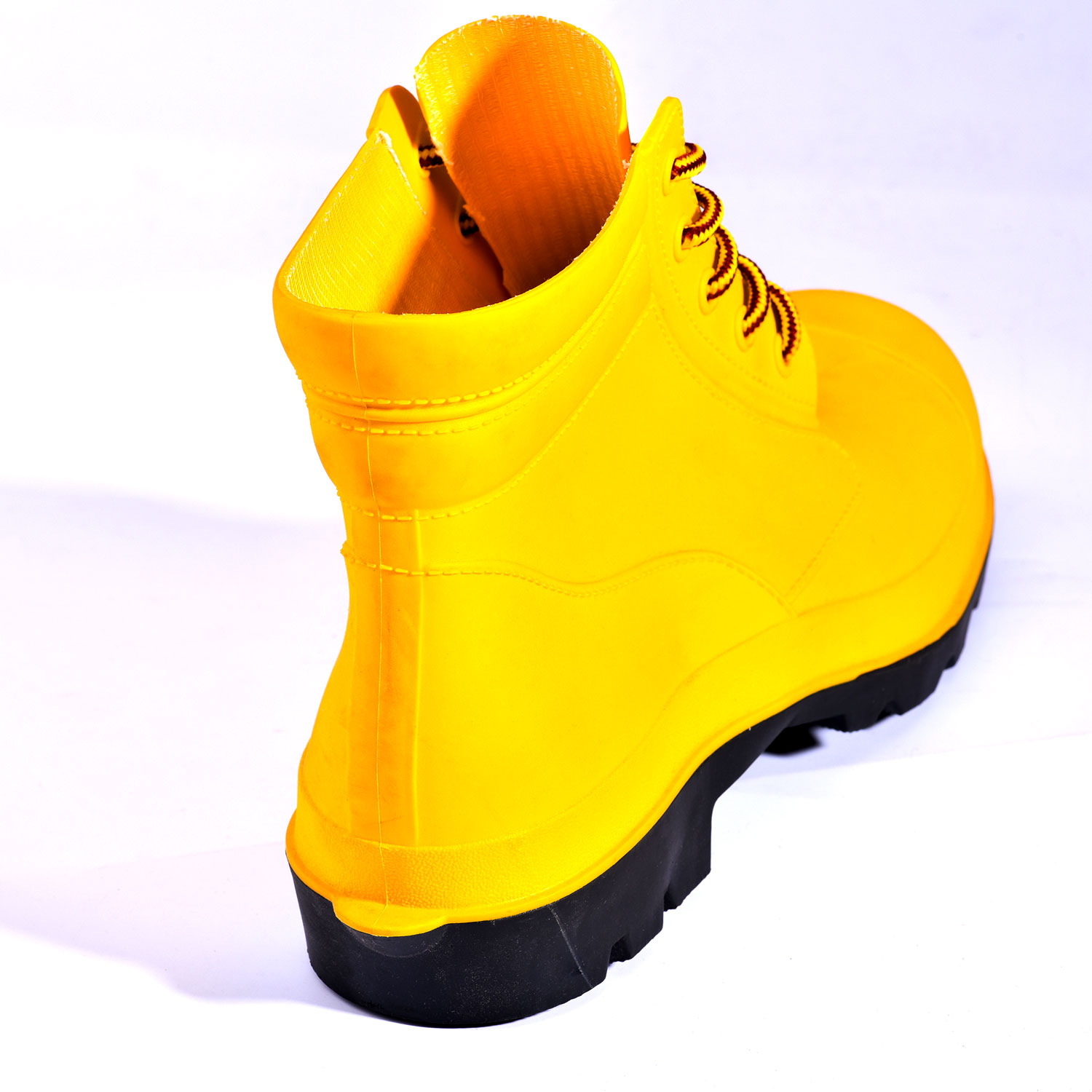 Steel Toe Rain Boots W-6050 Yellow