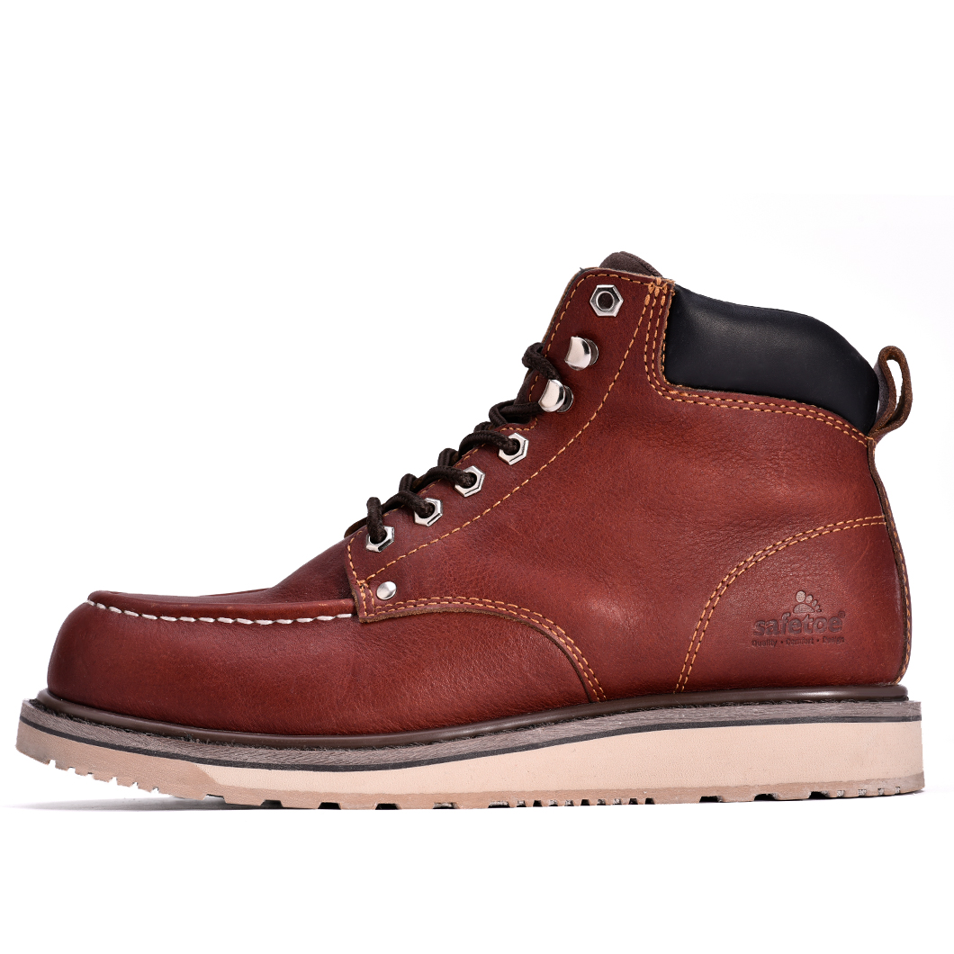 Traditional Wedge Work Boots M-8076
