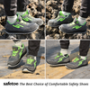 Metal Free Safety Shoes L-7328 Green