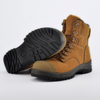 Industrial Leather Safety Work Boots M-8364 Brown