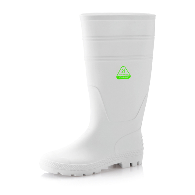 Food Industry PVC Rain Boots W-6036 White