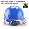 Building & Road Safety Helmet W-001 Blue