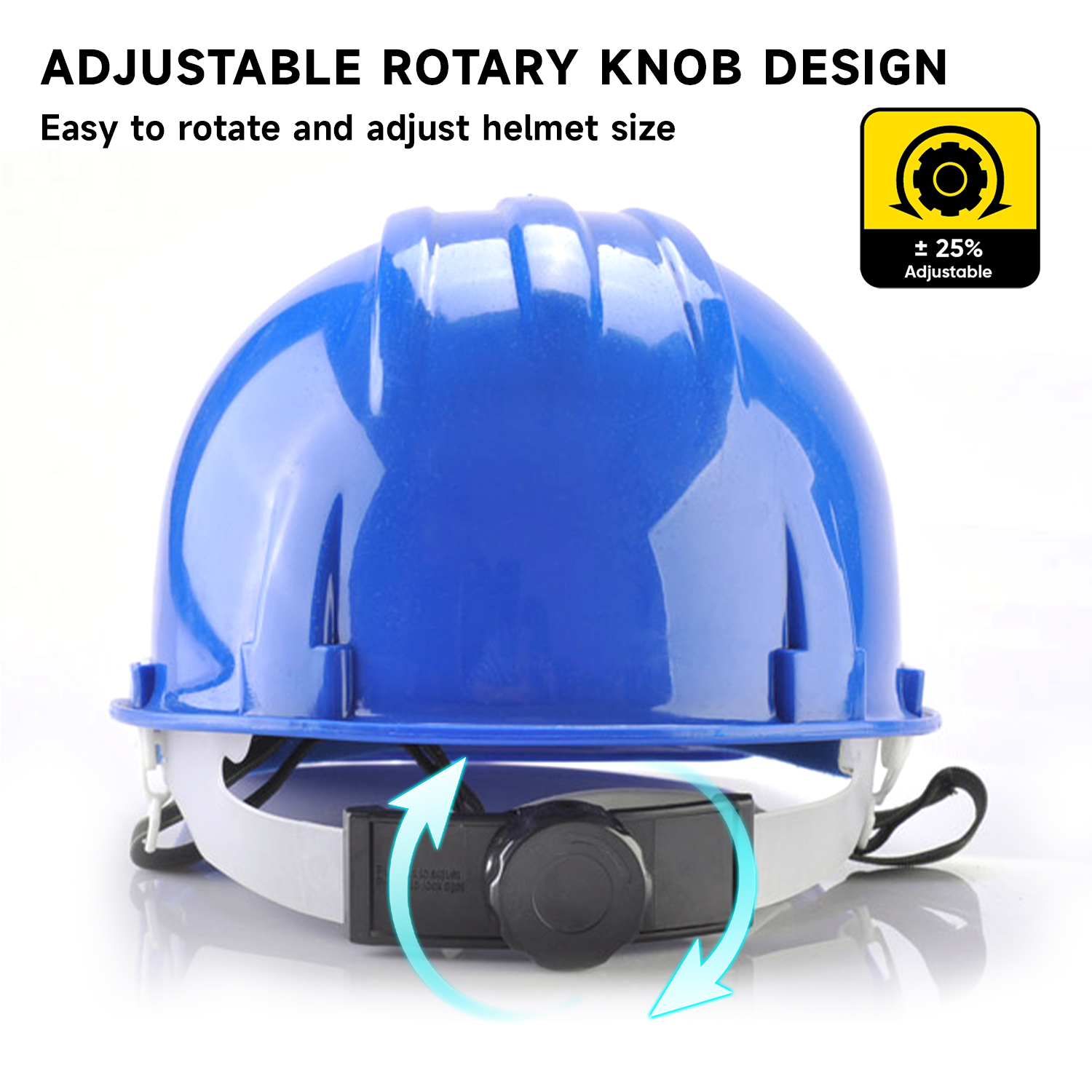 Building & Road Safety Helmet W-001 Blue