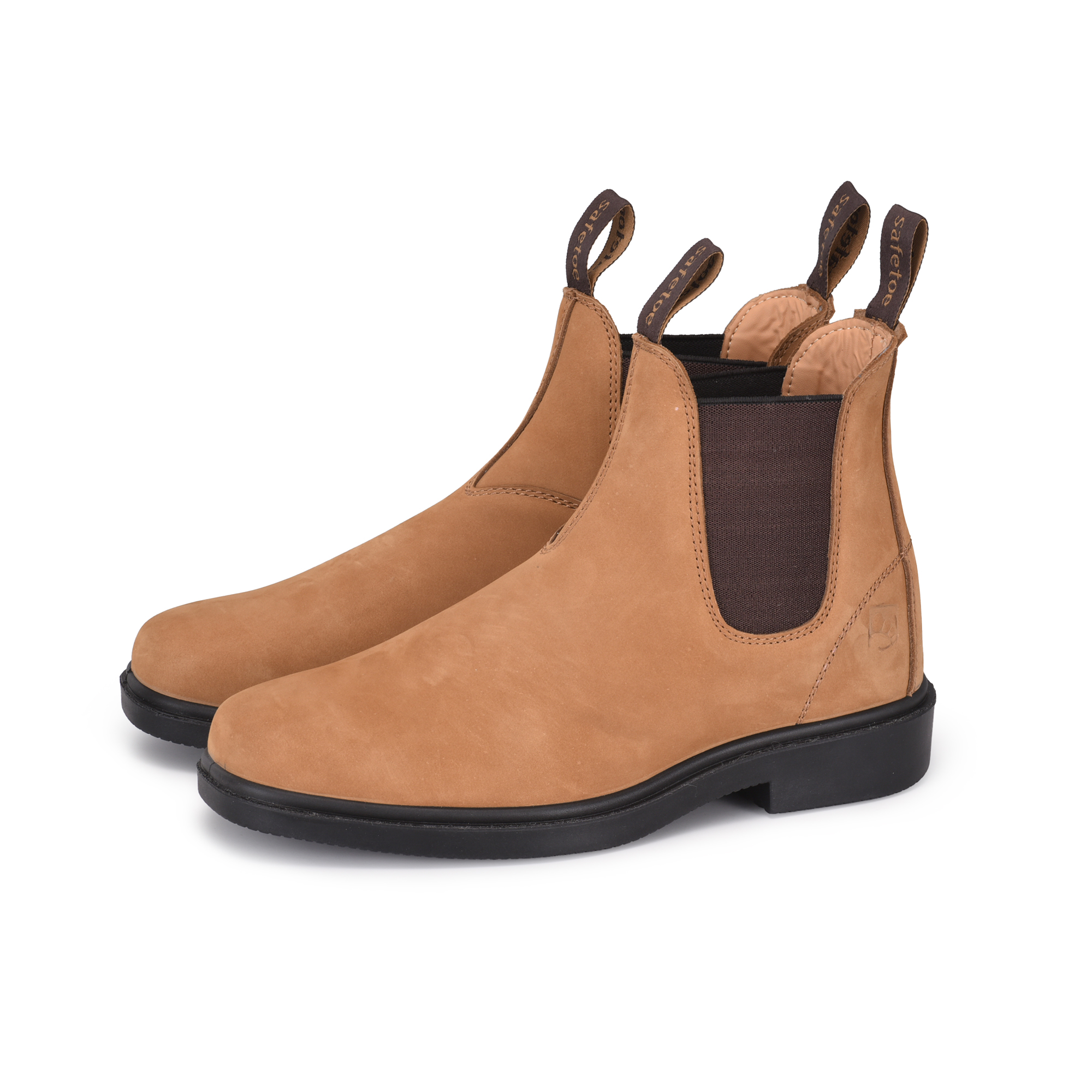 S3 Slip On Laceless Chelsea Work Boots Israel & Australia M-8316 Beige