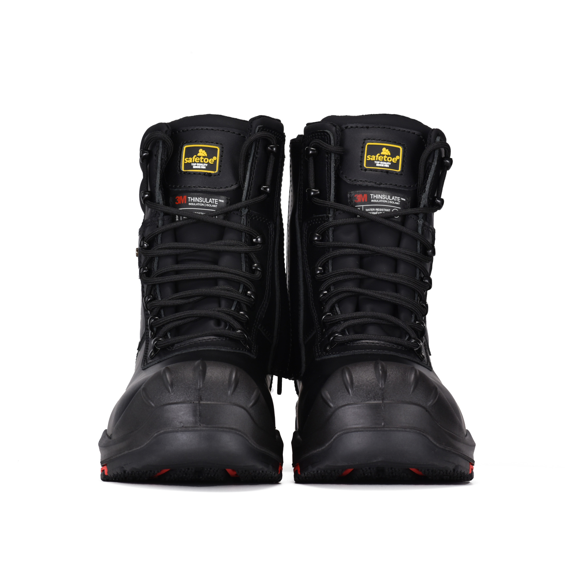 Warm Winter Work Boots Water Resistant For Men Workers H-9552 Zip